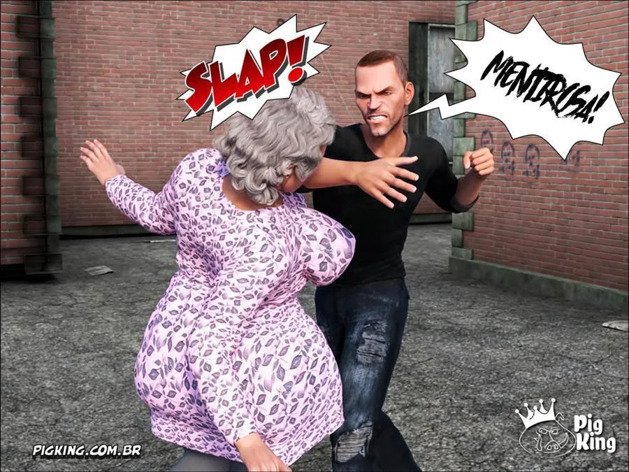 Rei Porco: A Foda Brutal em HQ Hentai 3D Explícita