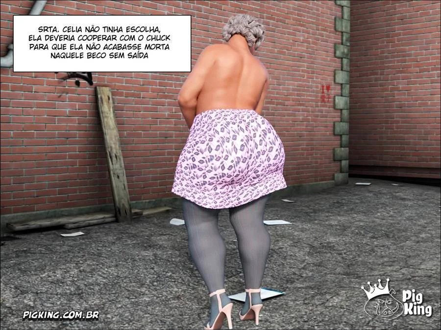 Rei Porco: A Foda Brutal em HQ Hentai 3D Explícita
