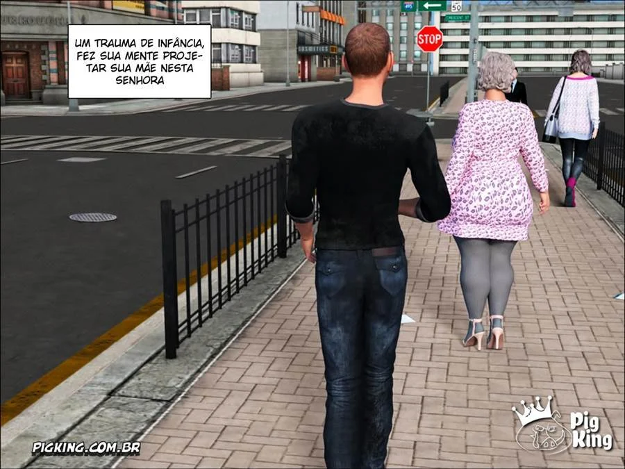 Rei Porco: A Foda Brutal em HQ Hentai 3D Explícita