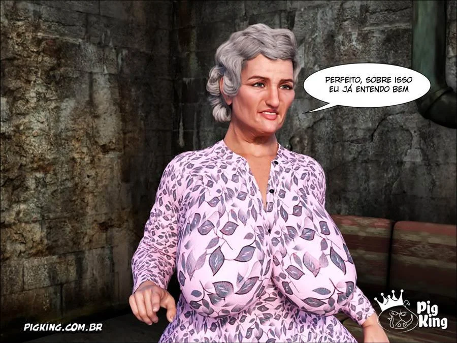 Rei Porco: A Foda Brutal em HQ Hentai 3D Explícita