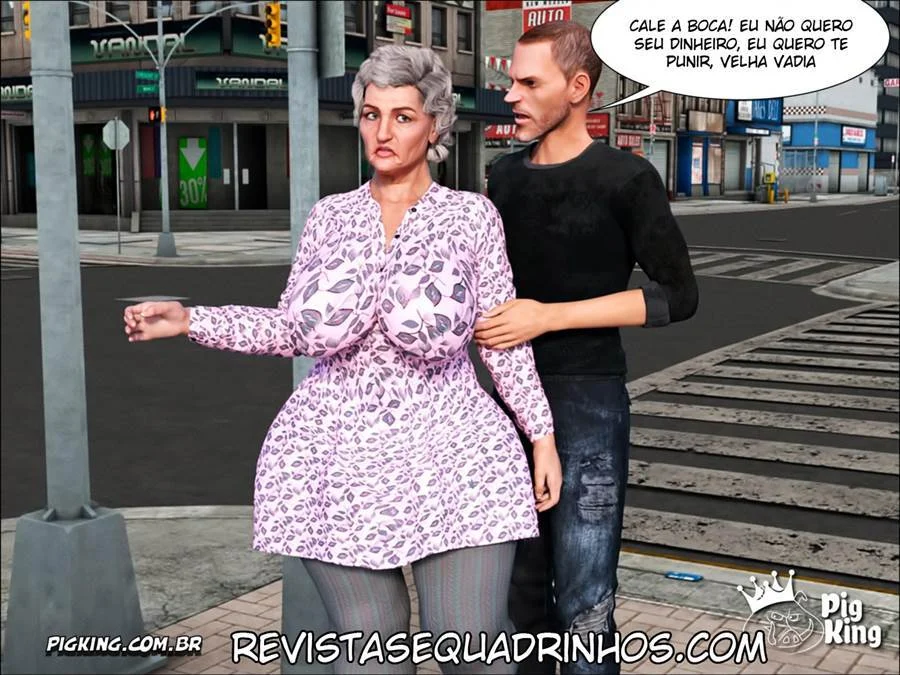 Rei Porco: A Foda Brutal em HQ Hentai 3D Explícita