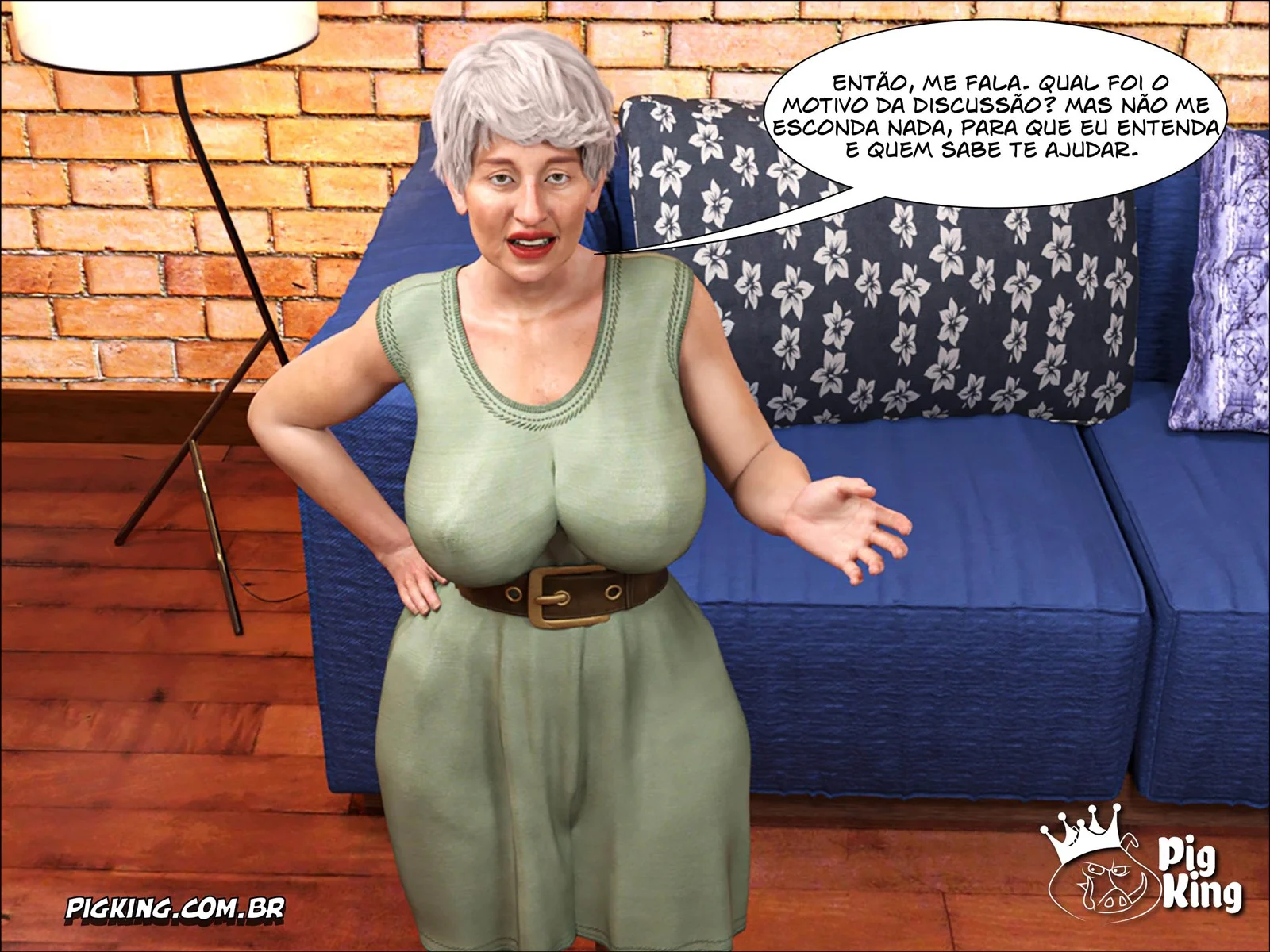 Quadrinhos Explícitos: Submissão Obscena da Vadia de Fazenda 3D