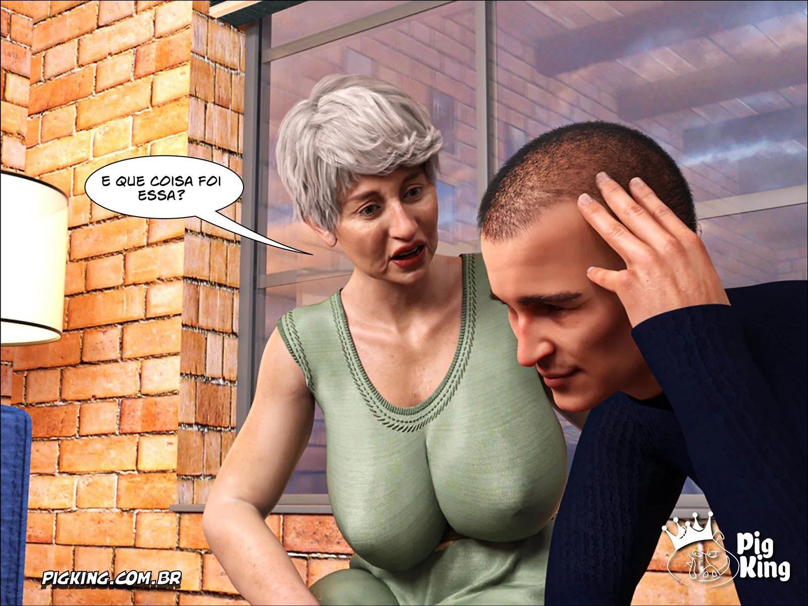 Quadrinhos Explícitos: Submissão Obscena da Vadia de Fazenda 3D