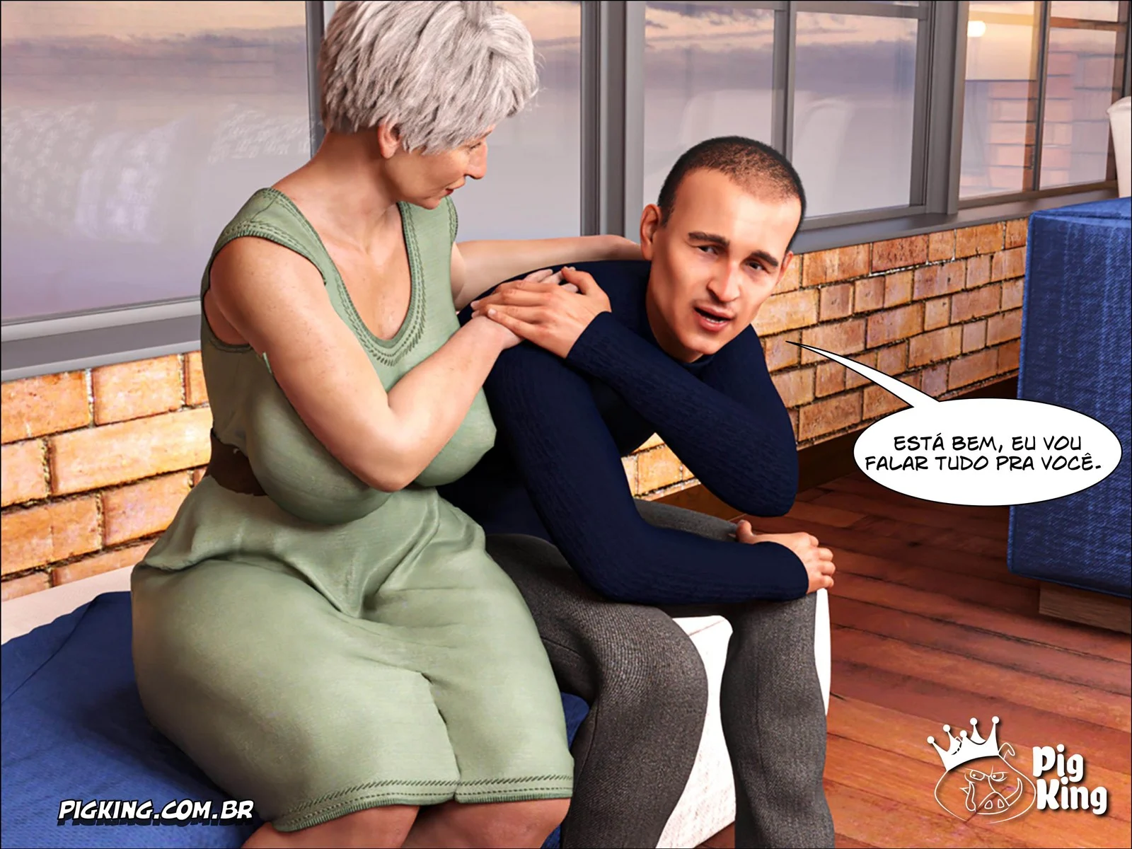 Quadrinhos Explícitos: Submissão Obscena da Vadia de Fazenda 3D