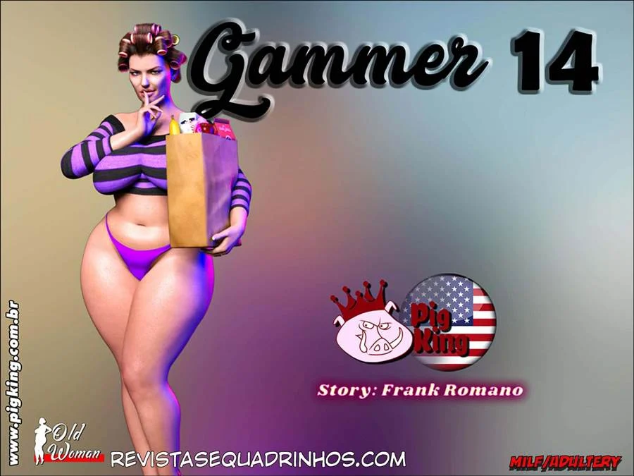 Porco Pornô: Rei do Prazer em HQ Explícita 3D - Gammer 14
