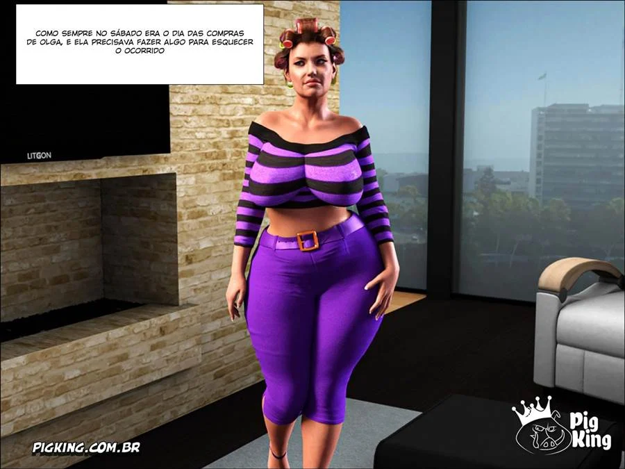 Porco Pornô: Rei do Prazer em HQ Explícita 3D - Gammer 14