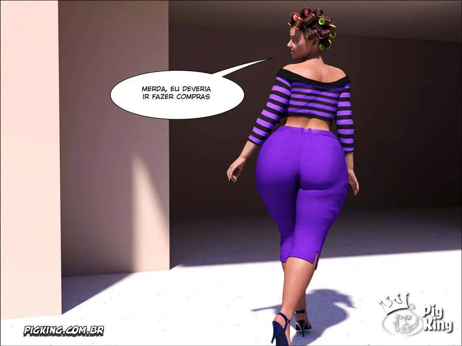 Porco Pornô: Rei do Prazer em HQ Explícita 3D - Gammer 14