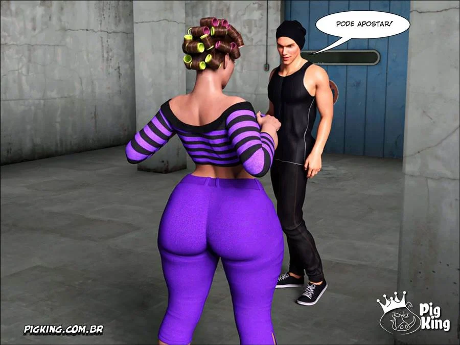 Porco Pornô: Rei do Prazer em HQ Explícita 3D - Gammer 14