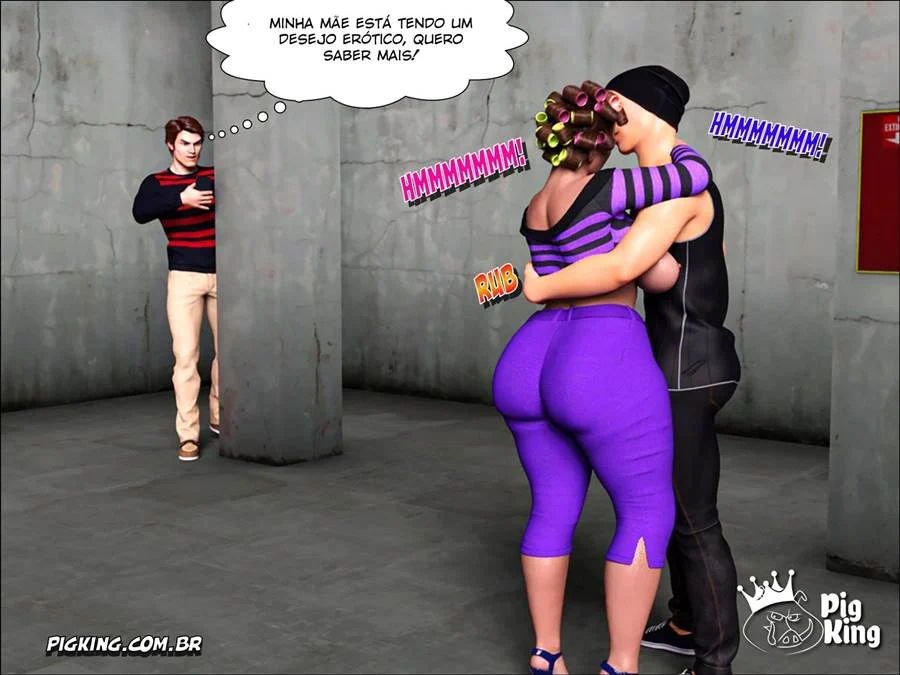 Porco Pornô: Rei do Prazer em HQ Explícita 3D - Gammer 14