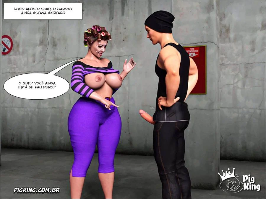 Porco Pornô: Rei do Prazer em HQ Explícita 3D - Gammer 14
