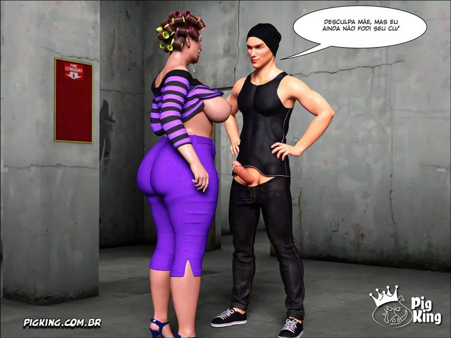 Porco Pornô: Rei do Prazer em HQ Explícita 3D - Gammer 14