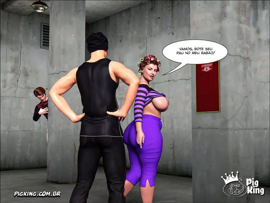 Porco Pornô: Rei do Prazer em HQ Explícita 3D - Gammer 14