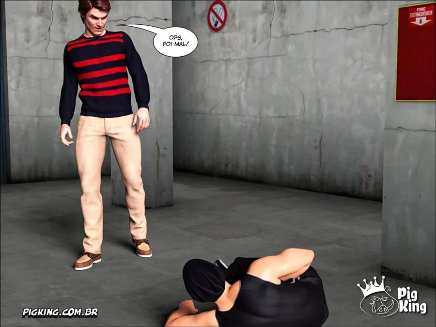 Porco Pornô: Rei do Prazer em HQ Explícita 3D - Gammer 14