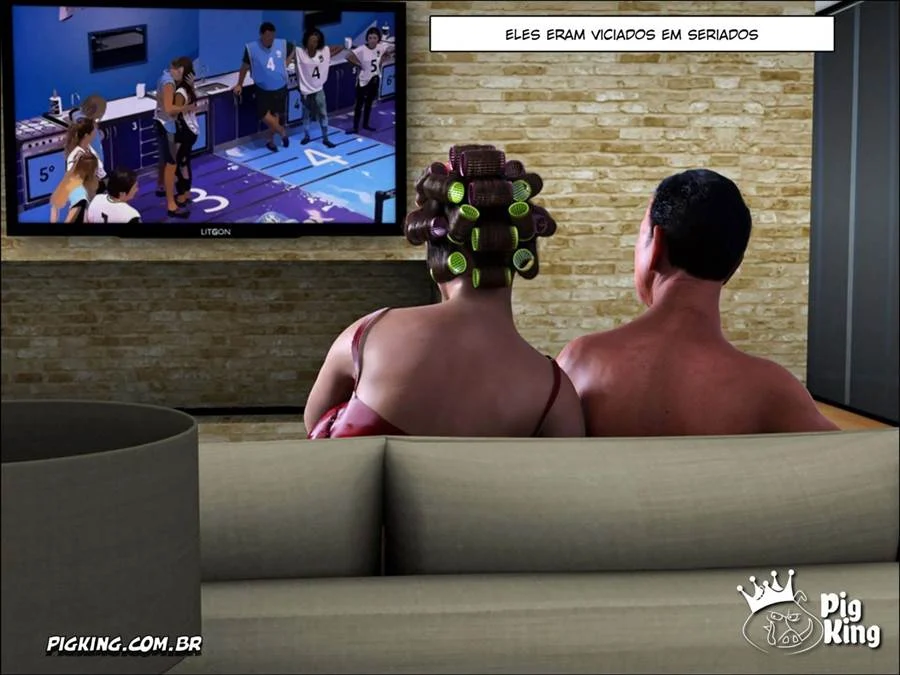 Rei Porco: Quadrinhos Eróticos em 3D com Cenas Explícitas de Putaria