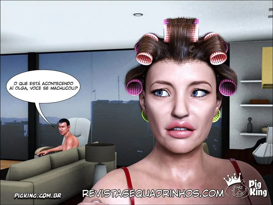 Rei Porco: Quadrinhos Eróticos em 3D com Cenas Explícitas de Putaria