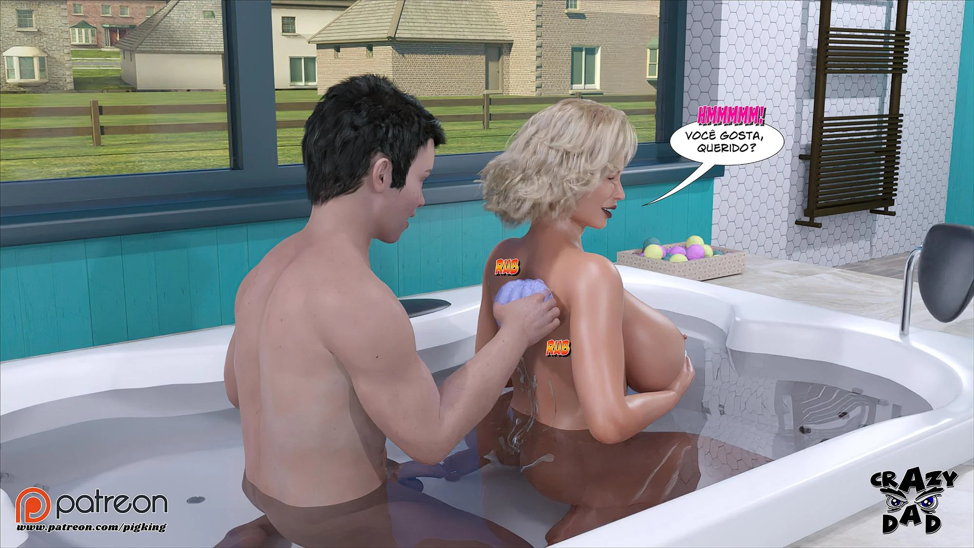 Titulo da HQ: Madison 22 - Sexo Explícito em Quadrinhos 3D, Fodas Insanas de uma Gostosa