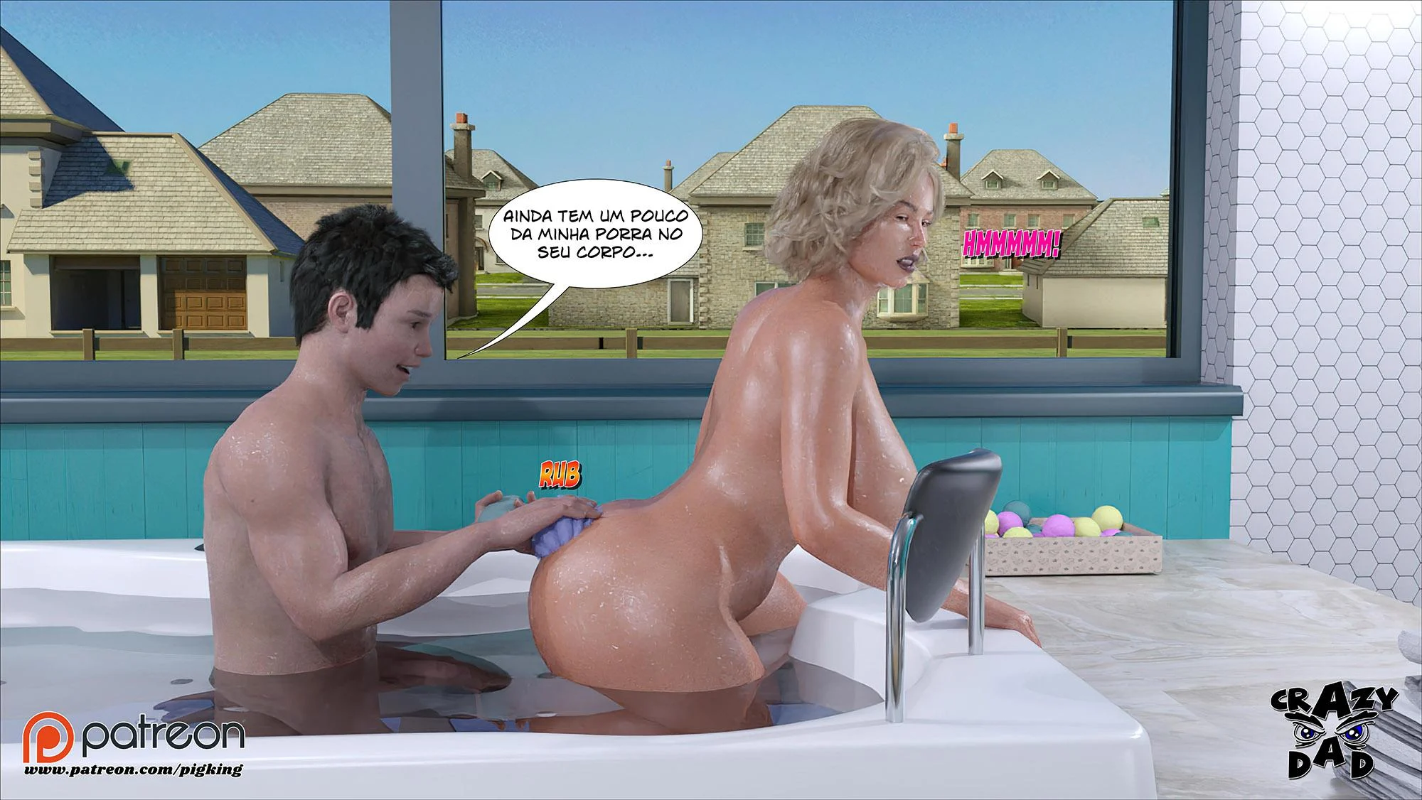 Titulo da HQ: Madison 22 - Sexo Explícito em Quadrinhos 3D, Fodas Insanas de uma Gostosa