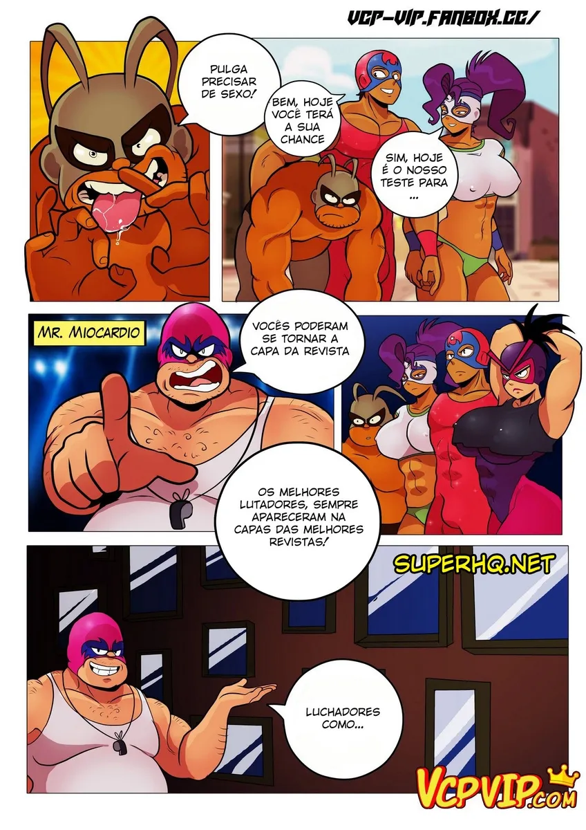 Hentai Explícito: As Aventuras Eróticas de VCP e Mucha Pucha