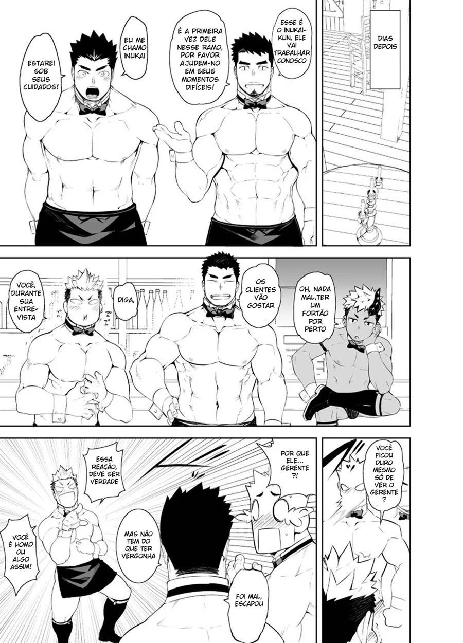 Garçom Nu: Hentai com Sexo Explícito e Ação Quente