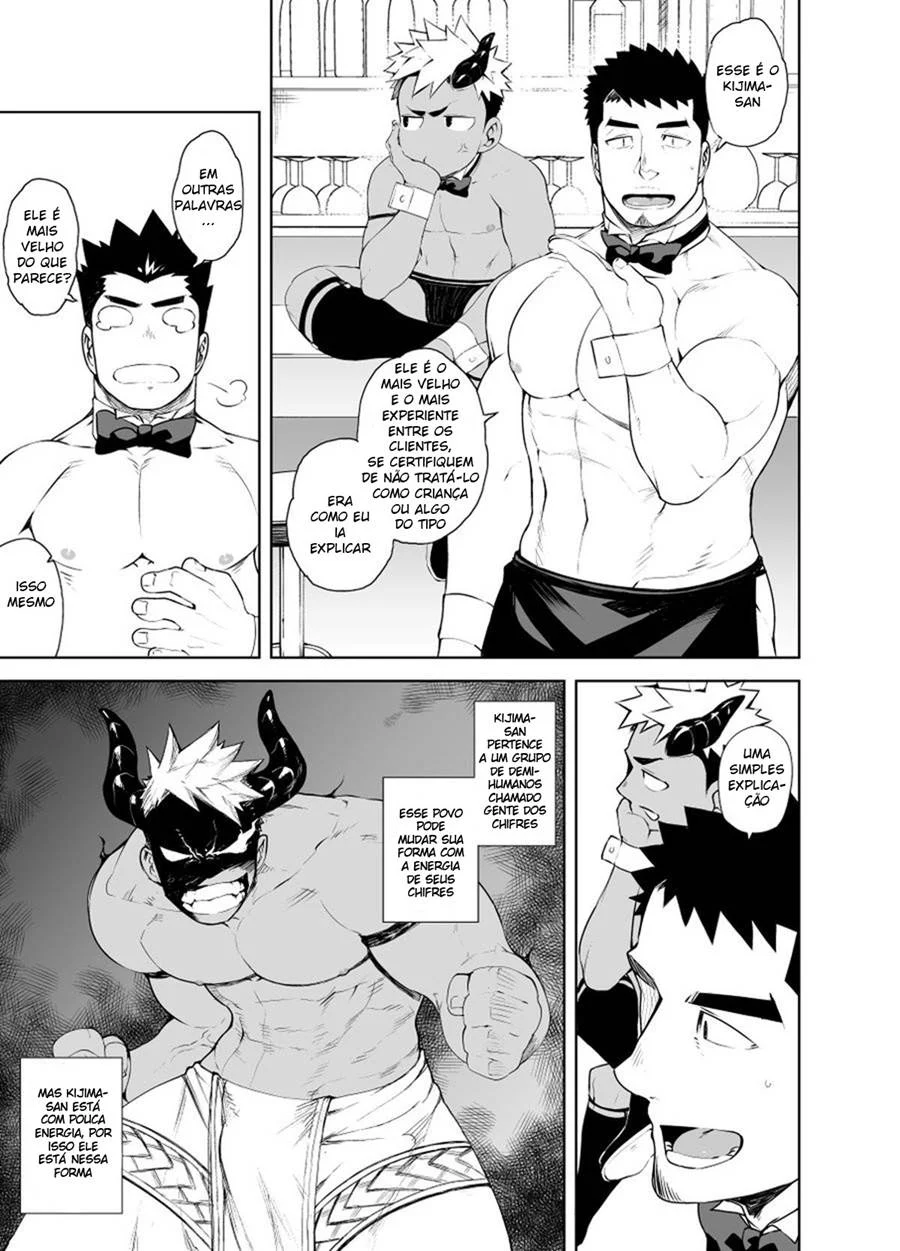 Garçom Nu: Hentai com Sexo Explícito e Ação Quente