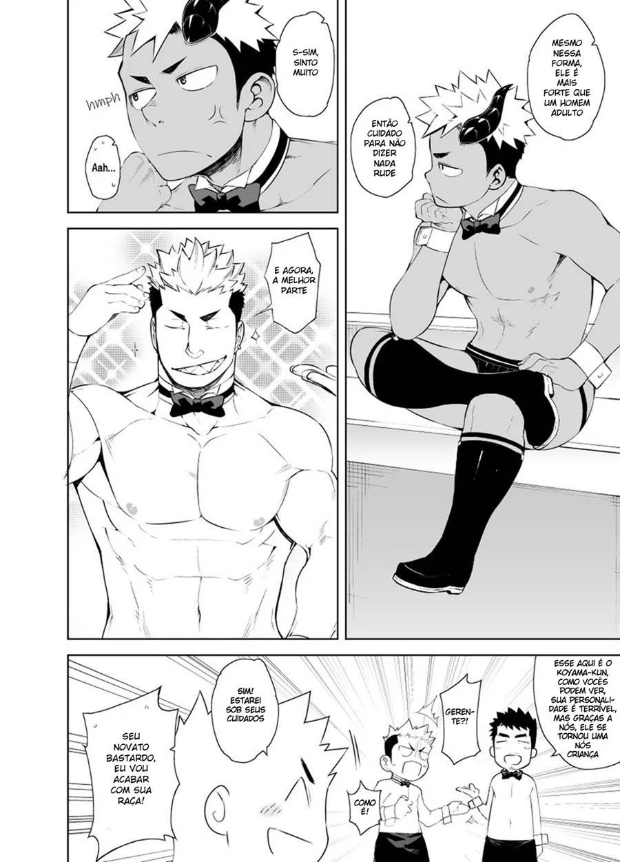 Garçom Nu: Hentai com Sexo Explícito e Ação Quente