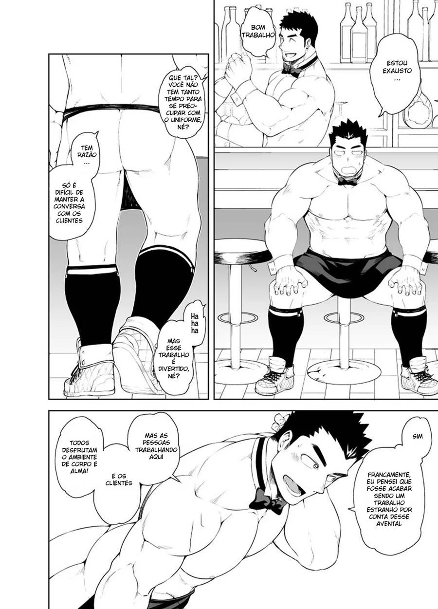 Garçom Nu: Hentai com Sexo Explícito e Ação Quente