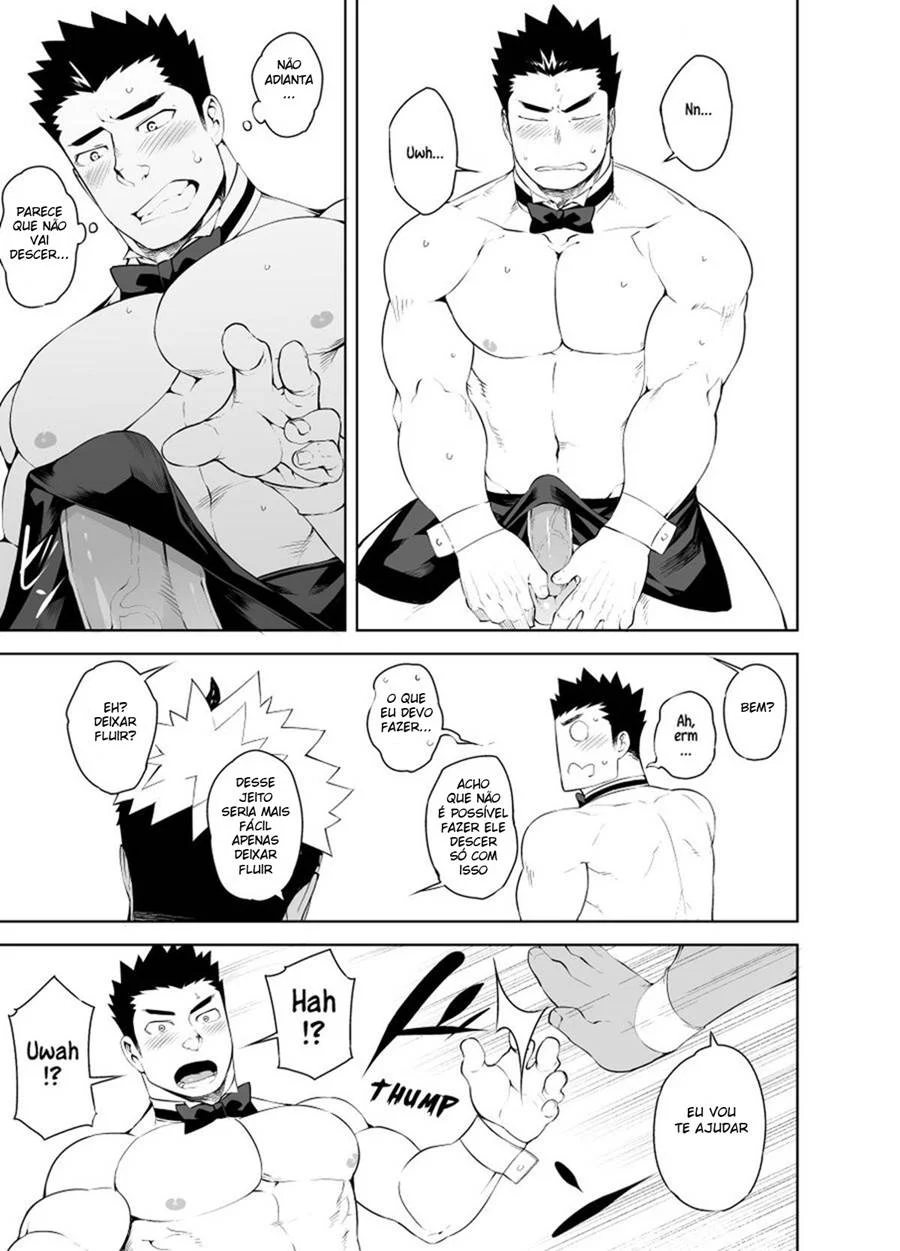 Garçom Nu: Hentai com Sexo Explícito e Ação Quente