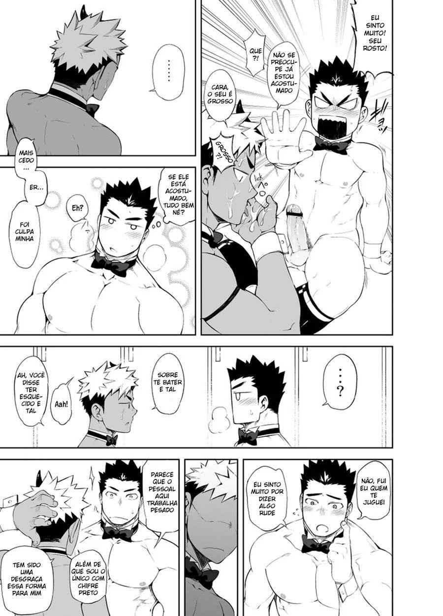 Garçom Nu: Hentai com Sexo Explícito e Ação Quente