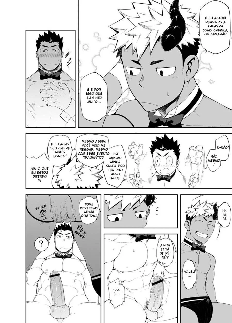 Garçom Nu: Hentai com Sexo Explícito e Ação Quente