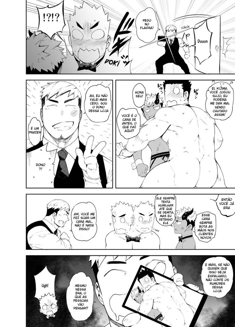 Garçom Nu: Hentai com Sexo Explícito e Ação Quente