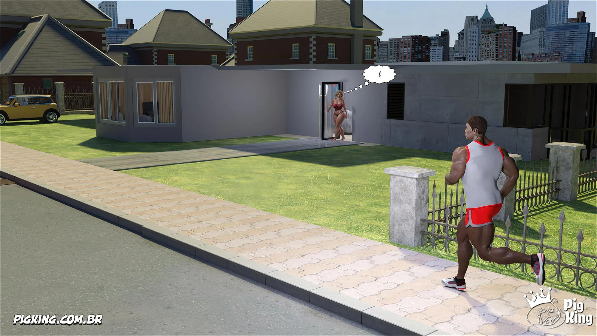 Madison 24: História Obscena em Quadrinhos 3D - Foda Explícita e Descontrolada