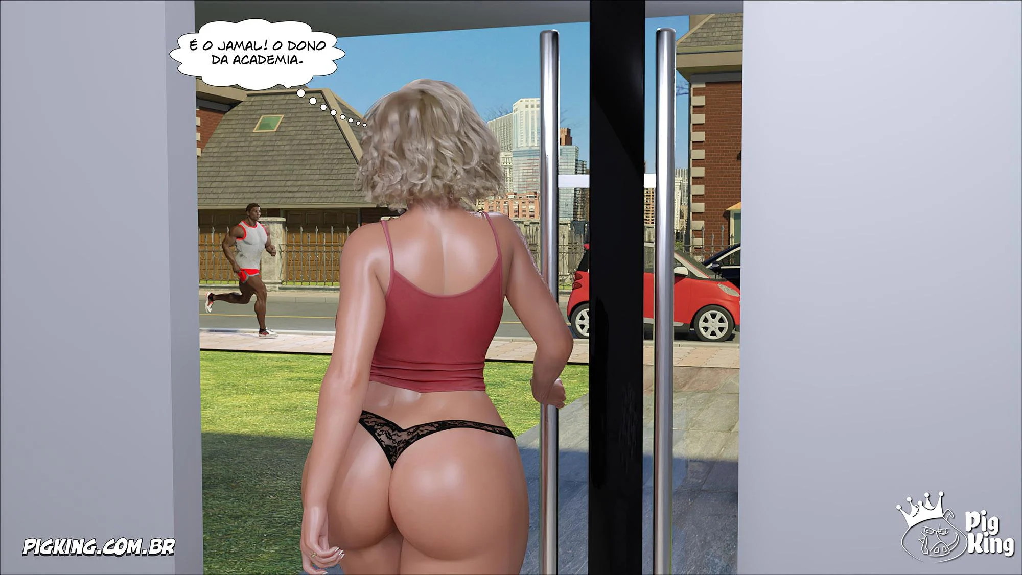 Madison 24: História Obscena em Quadrinhos 3D - Foda Explícita e Descontrolada