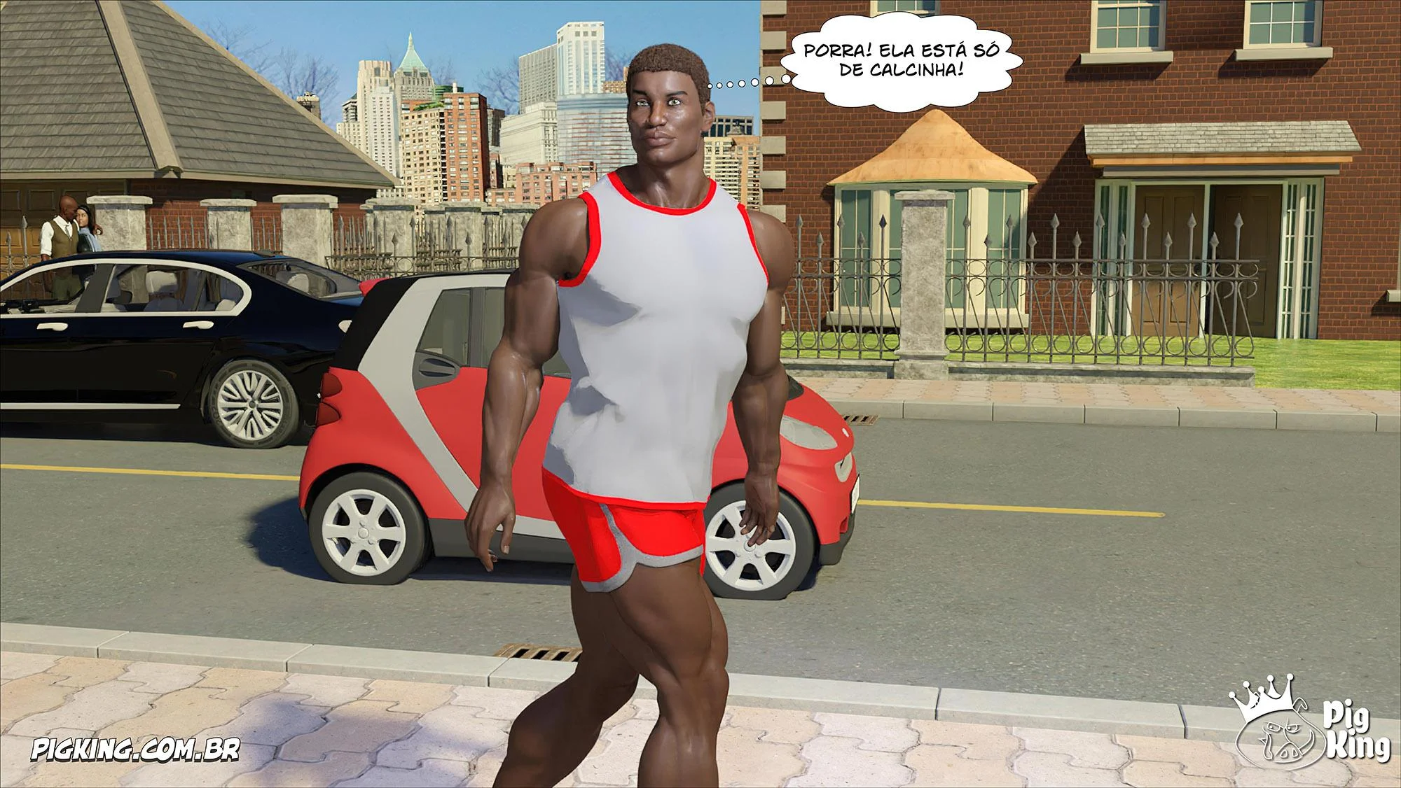 Madison 24: História Obscena em Quadrinhos 3D - Foda Explícita e Descontrolada