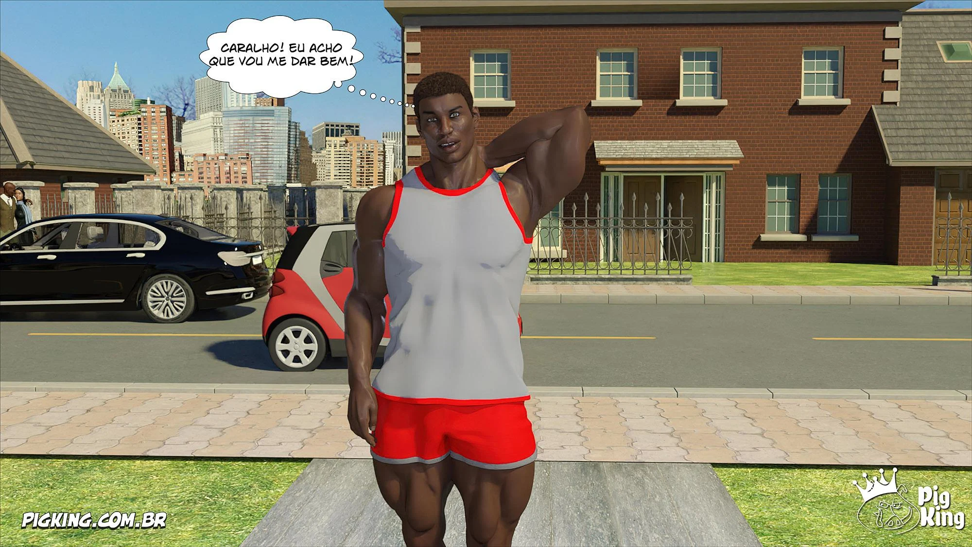 Madison 24: História Obscena em Quadrinhos 3D - Foda Explícita e Descontrolada
