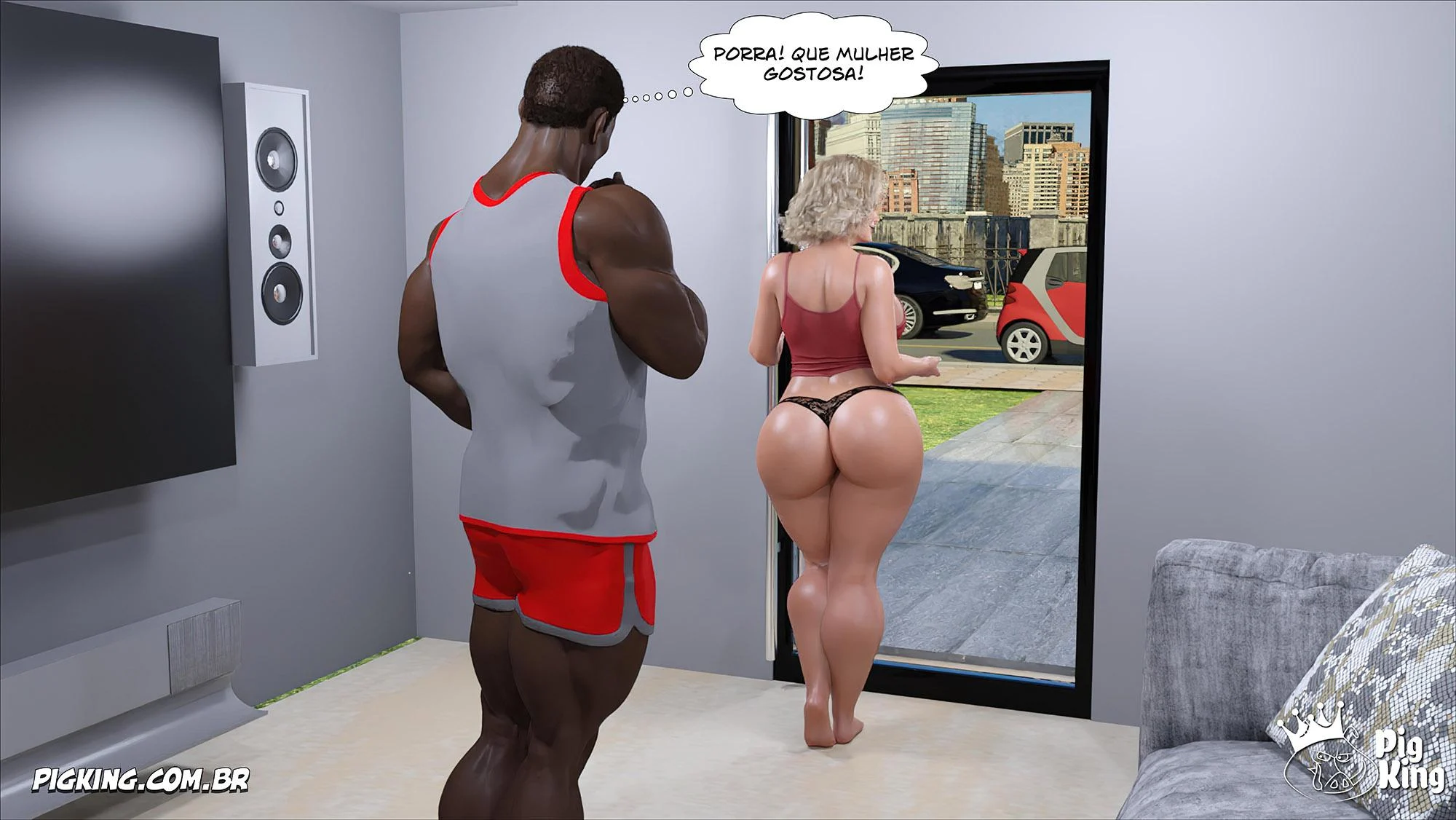 Madison 24: História Obscena em Quadrinhos 3D - Foda Explícita e Descontrolada
