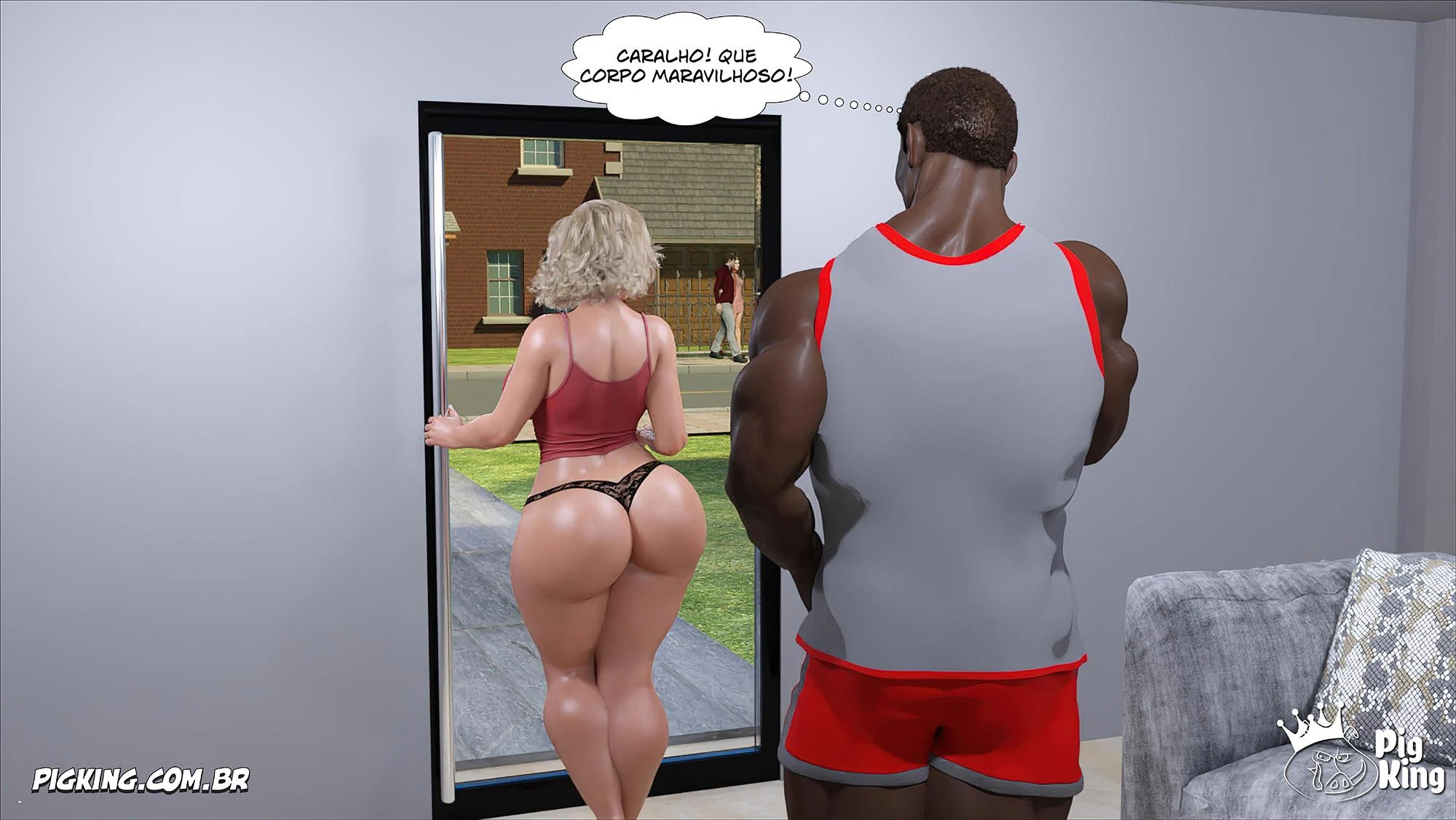 Madison 24: História Obscena em Quadrinhos 3D - Foda Explícita e Descontrolada