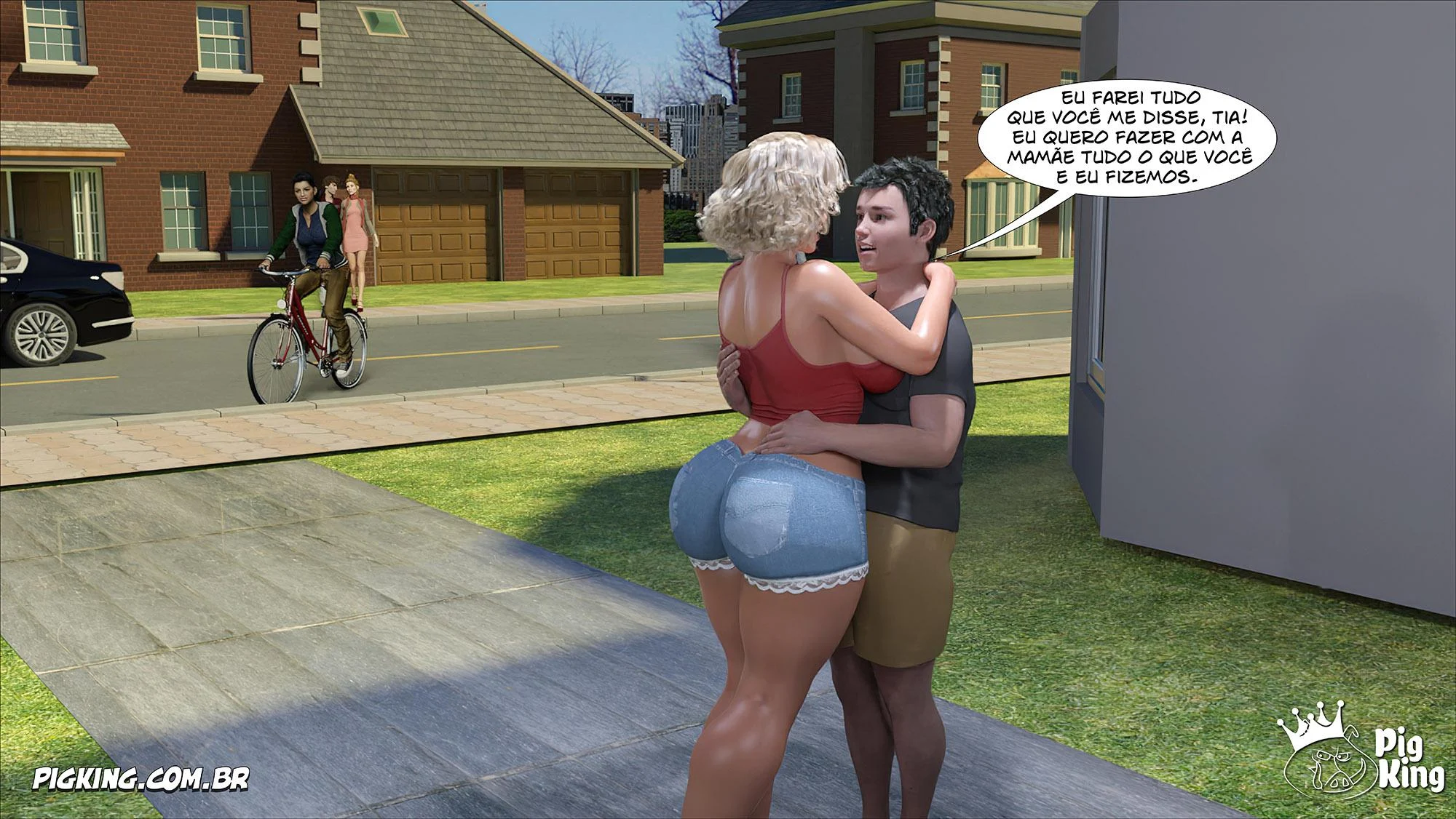 Madison 24: História Obscena em Quadrinhos 3D - Foda Explícita e Descontrolada