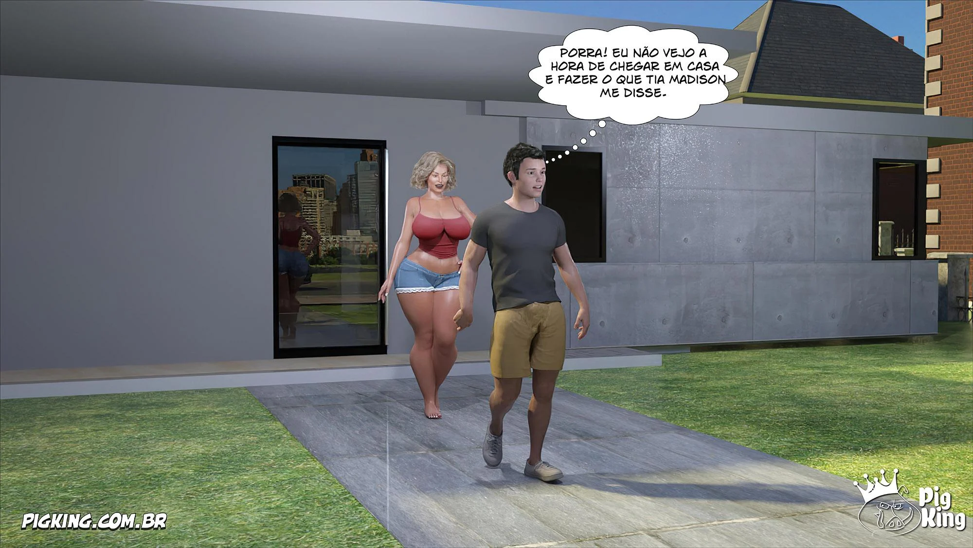 Madison 24: História Obscena em Quadrinhos 3D - Foda Explícita e Descontrolada