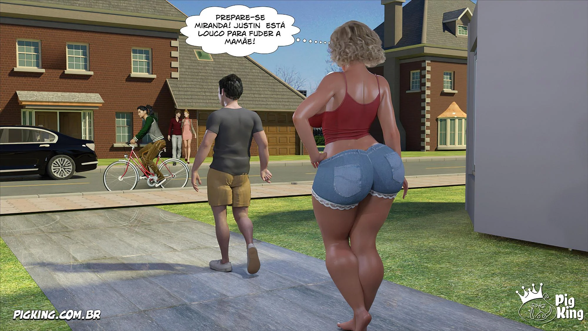 Madison 24: História Obscena em Quadrinhos 3D - Foda Explícita e Descontrolada