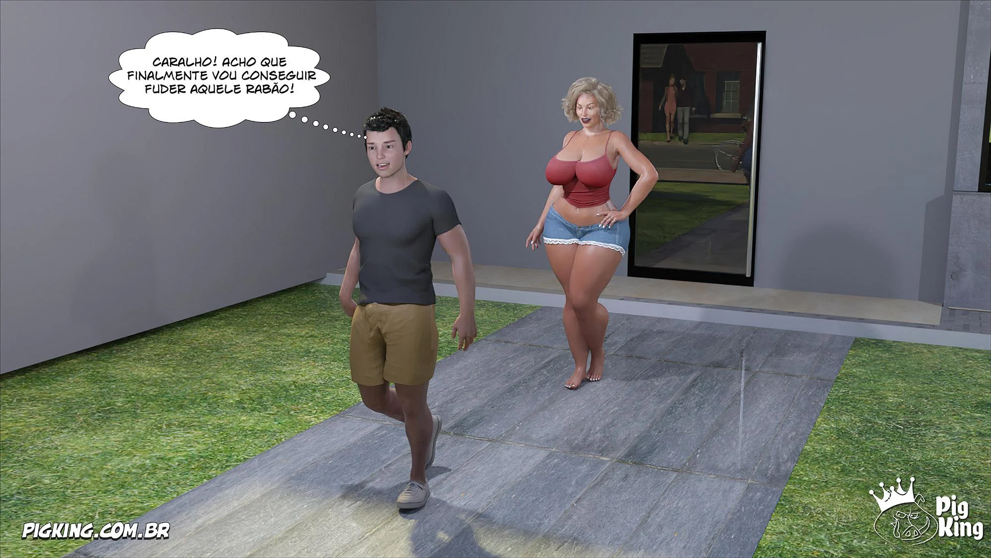 Madison 24: História Obscena em Quadrinhos 3D - Foda Explícita e Descontrolada