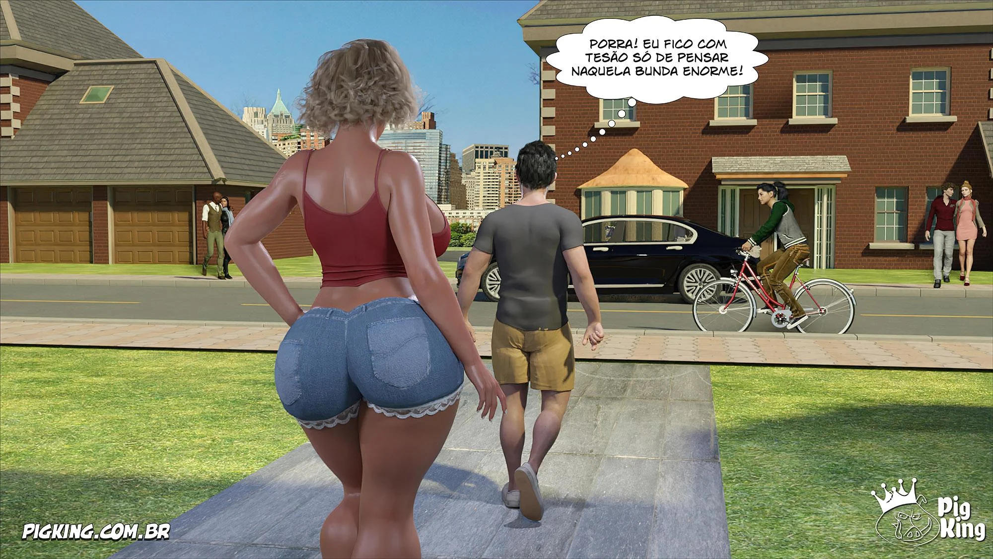 Madison 24: História Obscena em Quadrinhos 3D - Foda Explícita e Descontrolada