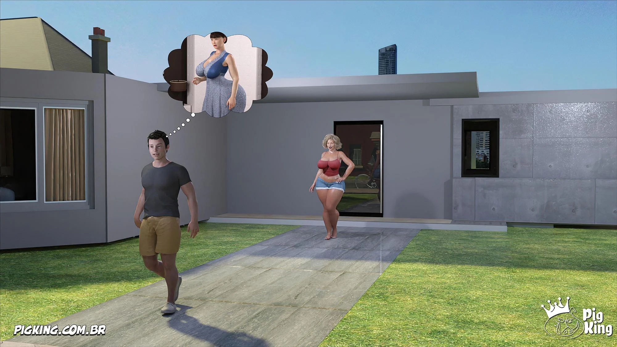 Madison 24: História Obscena em Quadrinhos 3D - Foda Explícita e Descontrolada