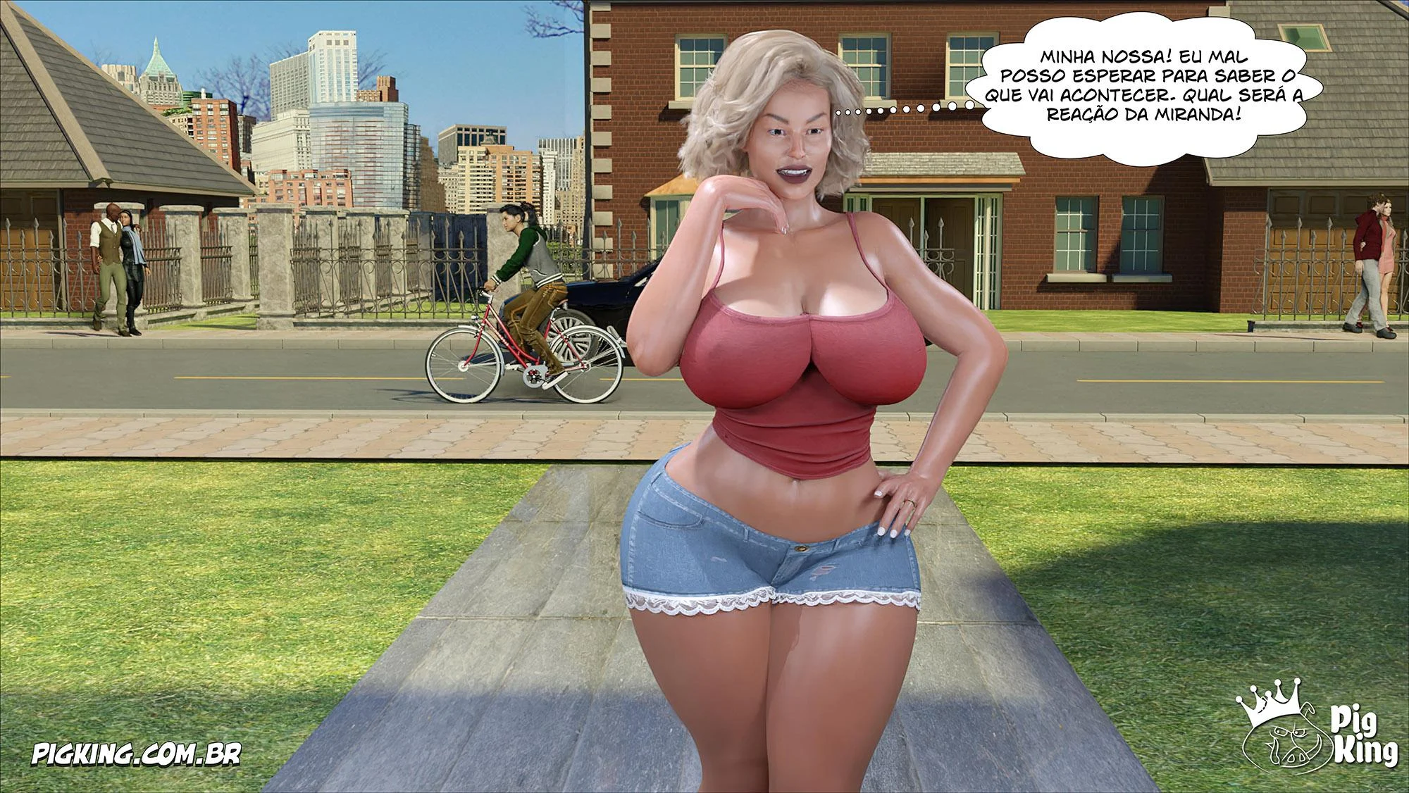 Madison 24: História Obscena em Quadrinhos 3D - Foda Explícita e Descontrolada