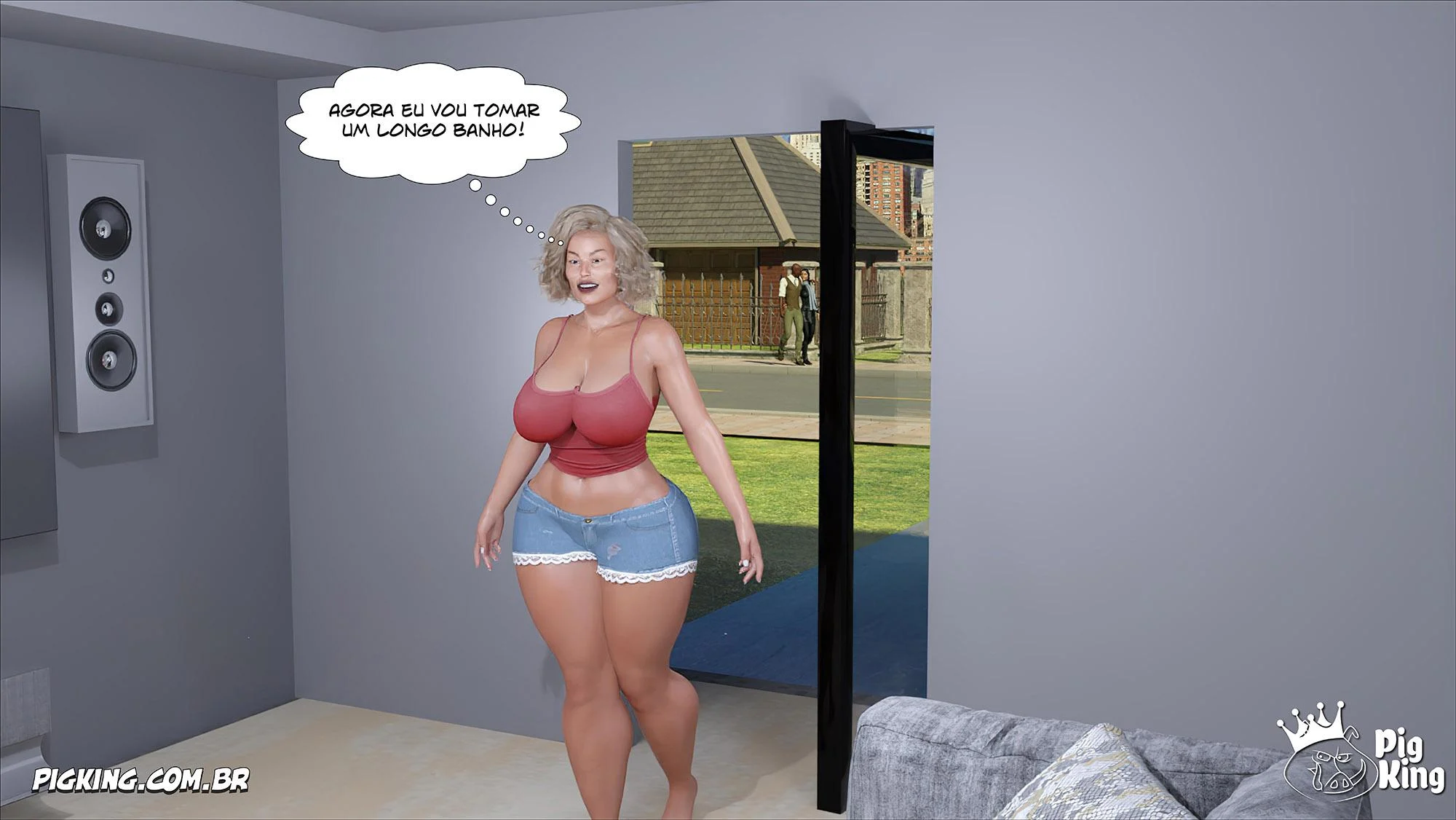 Madison 24: História Obscena em Quadrinhos 3D - Foda Explícita e Descontrolada