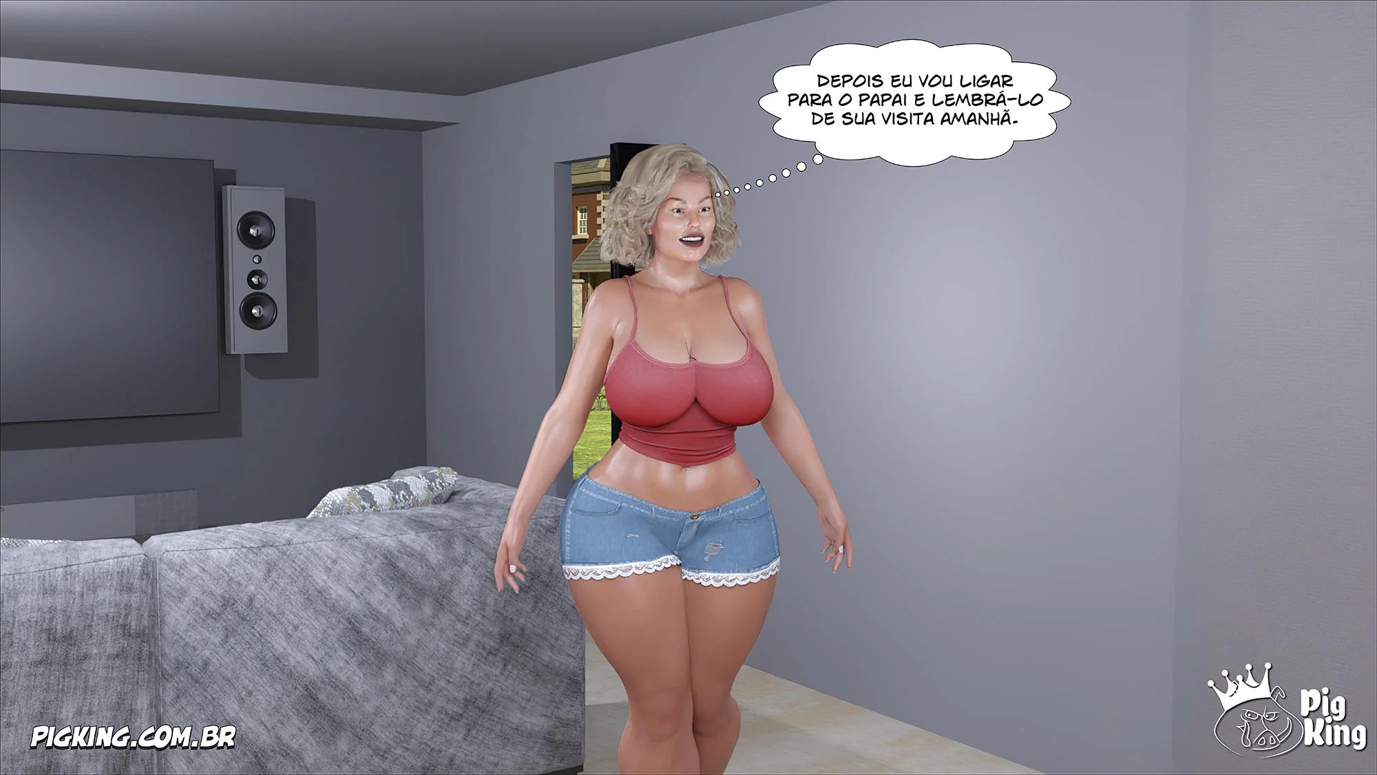 Madison 24: História Obscena em Quadrinhos 3D - Foda Explícita e Descontrolada