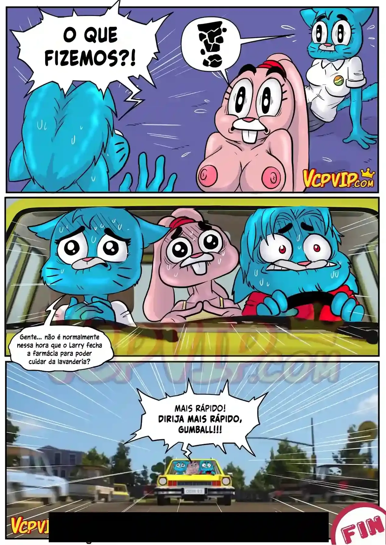 Gatas Safadas Pedindo Pica - Quadrinhos Eróticos Furry com Cenas Explícitas