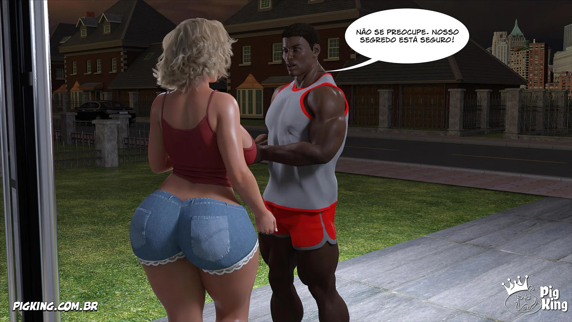 Infernal: Senta na Minha Pica, Madison – Quadrinhos Pornô em 3D