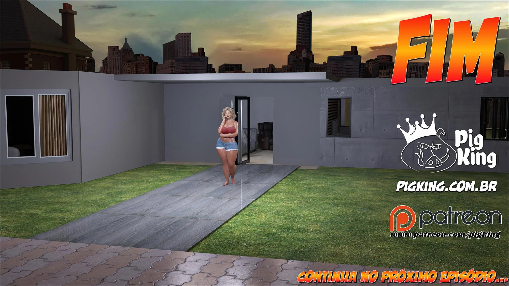 Infernal: Senta na Minha Pica, Madison – Quadrinhos Pornô em 3D