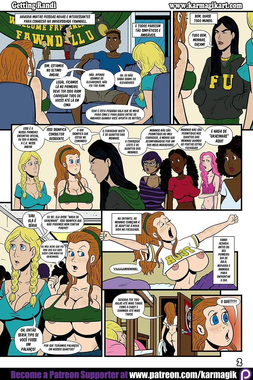 Foda Explícita em Quadrinhos Animados - HQ Pornô de Alta Putaria