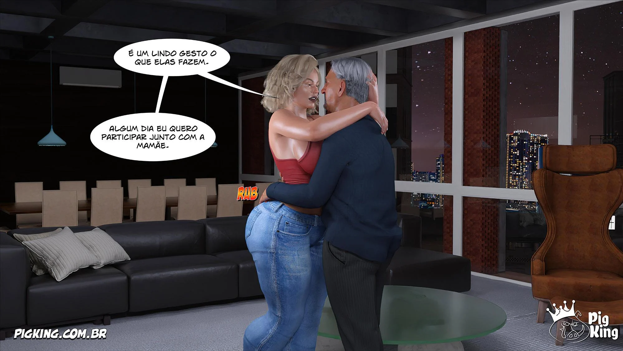 Pai Tarado e Filha Gostosa: Madisson 27 em Cenas Proibidas em 3D